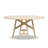 Holland 60" Reclaimed Wood Round Dining Table