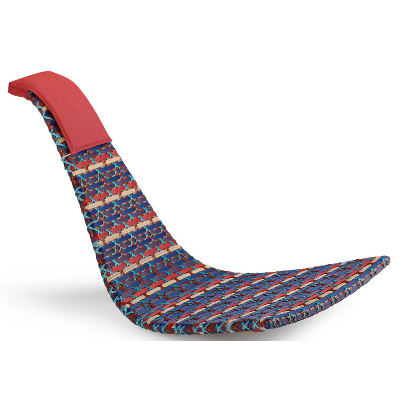Fedro Outdoor Rocker Chair, Red, Flamingo