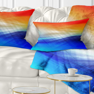  Coussin lombaire abstrait 3D