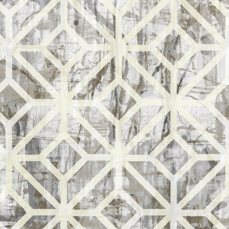 «Neutral Metric III», impression sur toile, H 30 po x l 30 po, Toile tendue