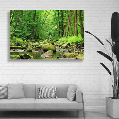 Nature Landscape " Green Forest "