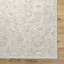 Teeken Oriental Machine Woven Polyester Area Rug in Light Silver/Ash-126311953