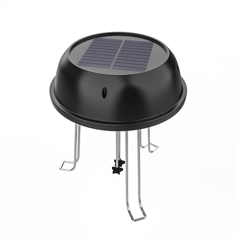 Agitateur solaire d'eau pour bains d'oiseaux 