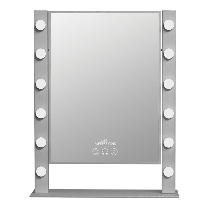 Miroir de salle de bain Elmingham Cinematique XL, Argent