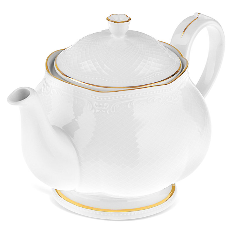 Marlow Home Co. Eubank No Pattern Teapot