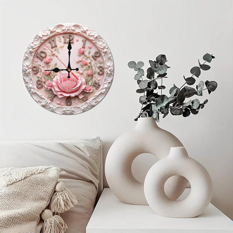 Clock-Face-With-Ornate-Border