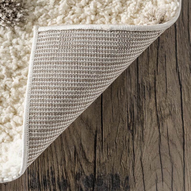Tapis à poils longs Jasmina, Rectangle 4 pi x 6 pi