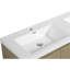 Meuble-lavabo mural peu encombrant avec lavabos doubles pour des salles de bain élégantes-492443449