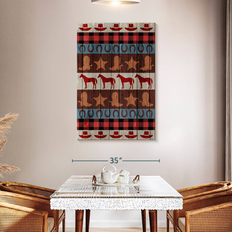 Kerner Western Warmth, 48" H x 32" W