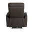 Fauteuil inclinable électrique en cuir véritable Emaad-923058820