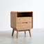 Armoire de chevet en bois massif Pure