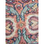 Tapis unique en laine noué à la main rouille / marine 12 pi x 21 pi avant 1900 Mahal