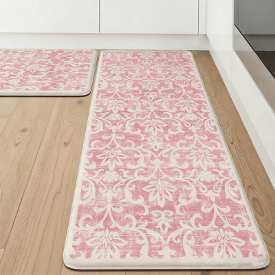 Tapis de cuisine en mousse viscoélastique anti-fatigue, ensembles de tapis de cuisine