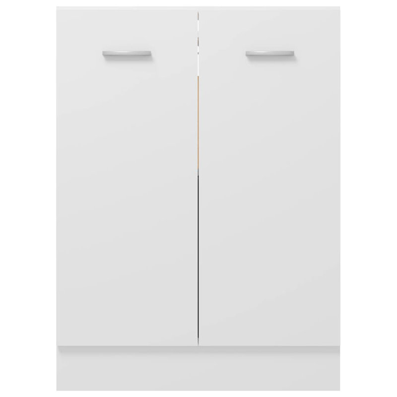 Armoire inférieure vidaXL en bois d'ingénierie blanc 23,6 x 18,1 x 32,0 po vidaXL, Blanc