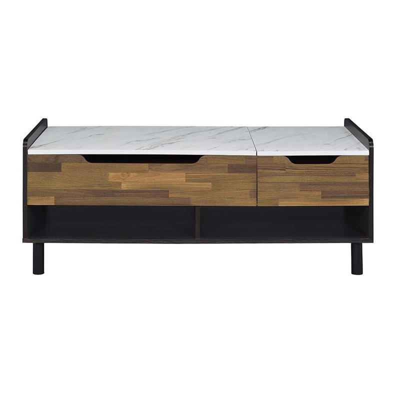 Steinhauer 1-Drawer Coffee Table, Walnut, 18" H x 48" L x 23" W
