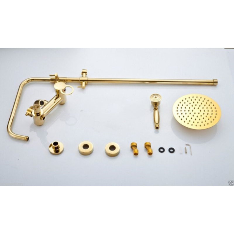 Pomme de douche à pluie double 2,5 GPM GPM