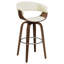Tabouret de bar pivotant Écru-668981791