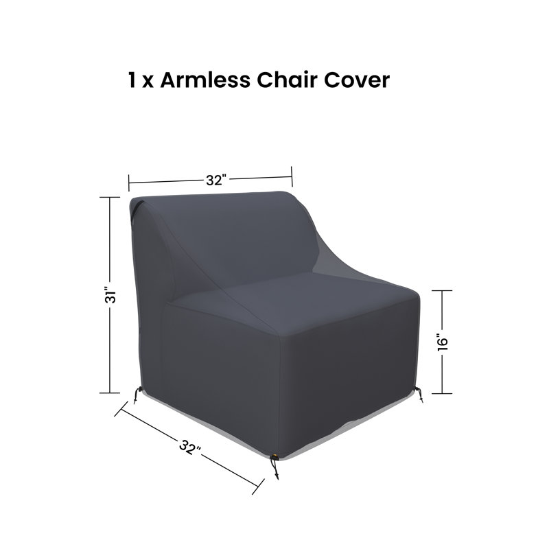 Big Joe Outdoor Armless Chair Patio Cover