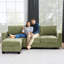 Canapé modulaire rembourré 5 pièces Ilyes-458270853