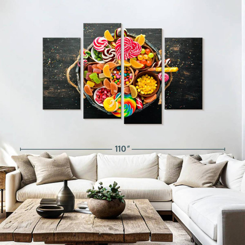 Yarlin Sweets Overload, 54" H x 84" W