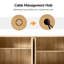 Buffet à porte à lattes 63 po Clare Modern-791020913