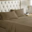 Édredon et drap-housse noir très grand 12 pièces. Comprend un édredon, des taies décoratives, des oreillers, une jupe de lit et des draps en coton. Joli style cachemire, très grand. Draps inclus. Se compose d'une jupe. Apparence captivante-124315026