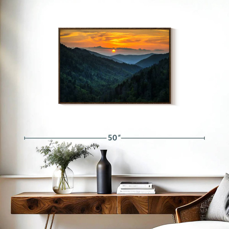 Parc national des Smoky Mountains, Cadre flottant noyer, 31 po x 21 po