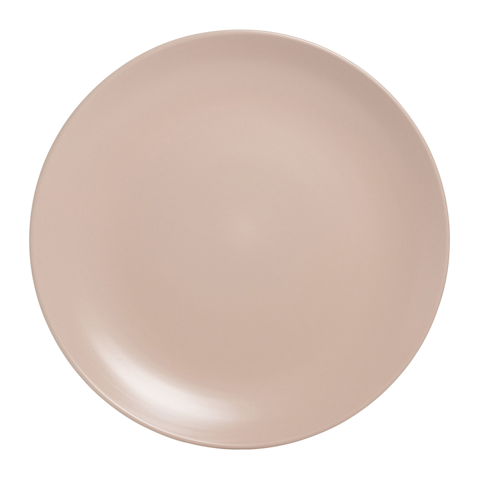 Wazee Matte 10.5" Dinner Plate, Pink