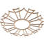 Médaillon de plafond 22 po x 22 po x P 7 3/4 po x P 3/8 po Augustus-63412115-63412096