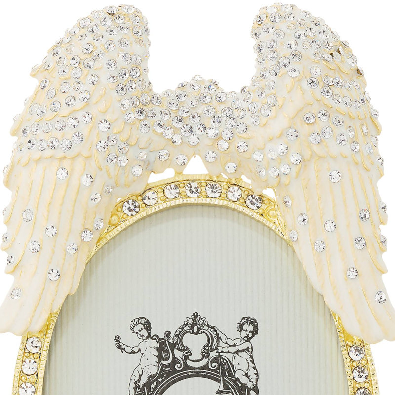 Angel Wings Metal Picture Frame