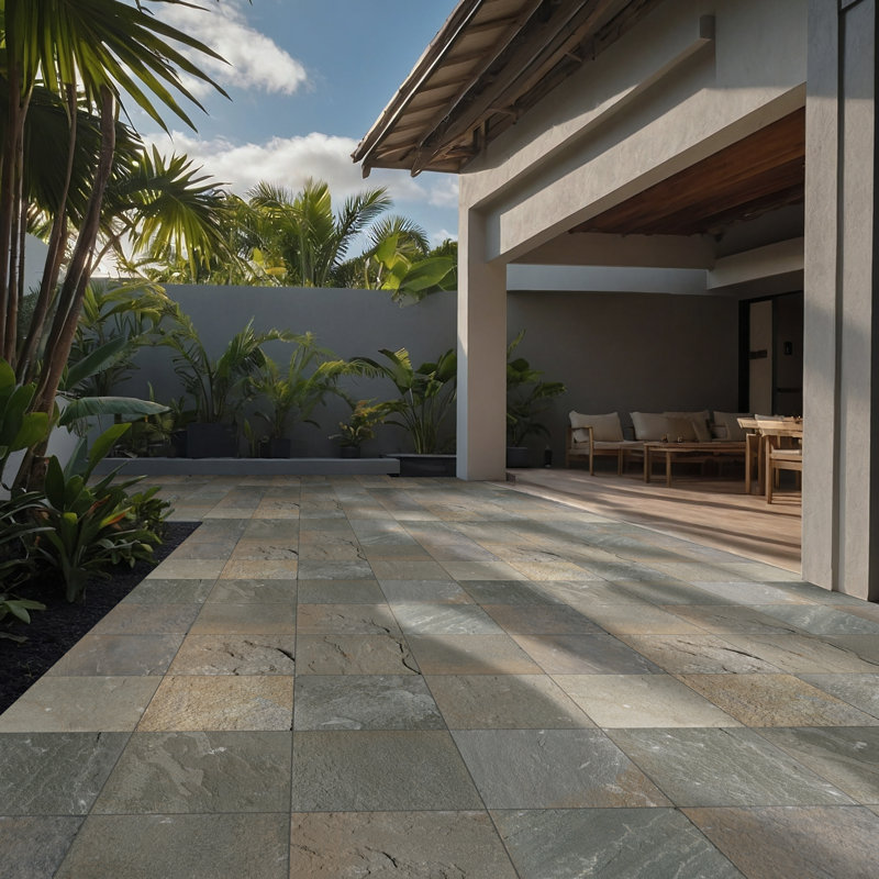 Sydney Glow 12 in. x 12 in. Gauged Quartzite Floor and Wall Tile