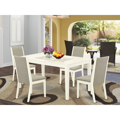 Stathelle Solid Wood Dining Set by Wildon Home