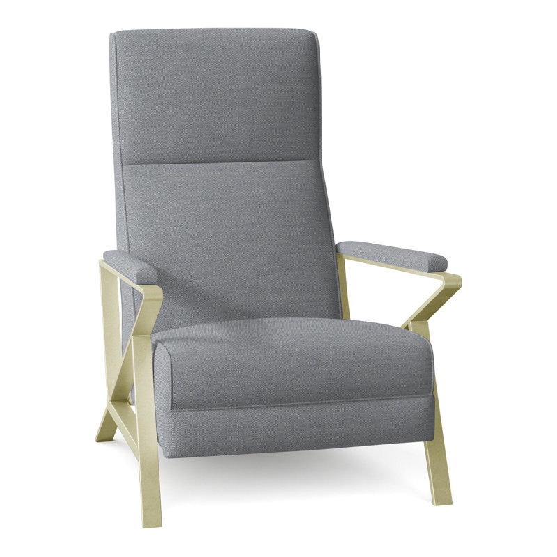 Infinity 28.25" Wide Manual Standard Recliner, Brushed Brass, Perigold Willa Haze