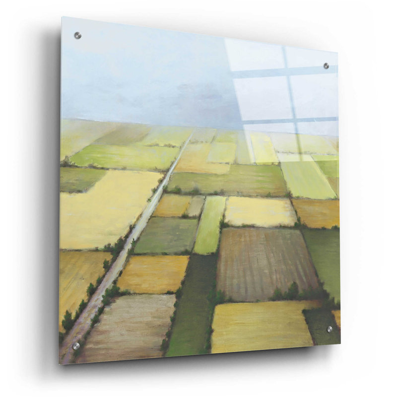 «Farmland From Above» par White Ladder, H 24 po x l 24 po