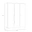 Chael Manufactured Wood Wardrobe