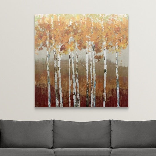 «Anjelo Landscape» par Allison Pearce, reproduction d'art sur toile, H 35 po x l 35 po x P 1,5 po