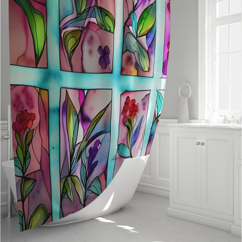 Rideau de douche Coulliette, H 72 po x l 70 po