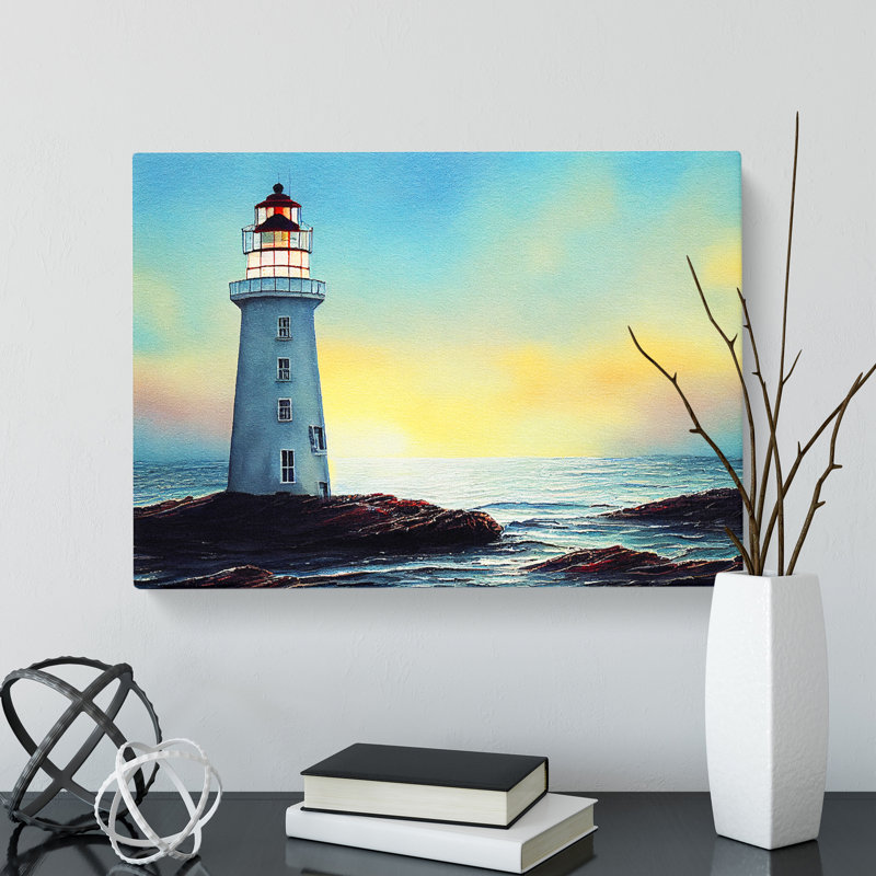 Lighthouse Vol.3 - Wrapped Canvas Print, 35cm H x 50cm W x 3cm D