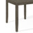 5-Piece Counter-Height Dining Set with Upholstered Splat-Back Chairs and Square Table, Dark Grey-1578517122