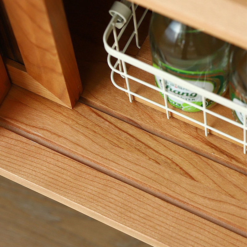 Vitrine de rangement simple en verre