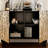 Solid Wood Decorative Cabinet for Entryway
