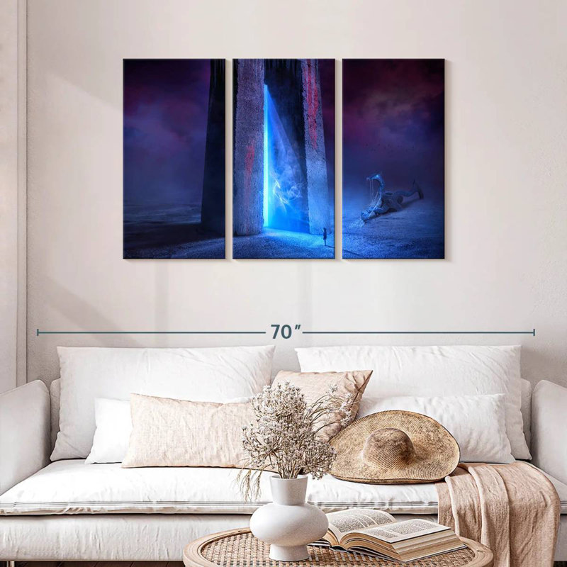 Kelan Time Gate, 28" H x 45" W