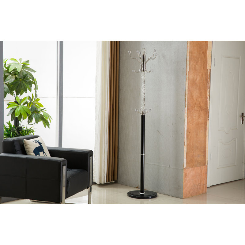 Belding Freestanding Coat Rack, Black