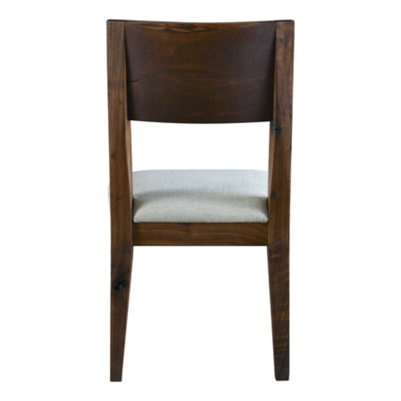 Rustic Walnut Dining Chair