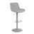 Lochie Swivel Adjustable Height Bar Stools Faux Leather Modern Barstools Upholstered Counter Stools-1433750544