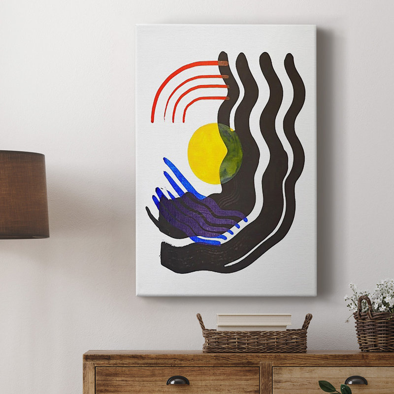 Shifting III, reproduction encadrée de qualité supérieure - prête à être accrochée, H 12 po x l 8 po x P 1,25 po