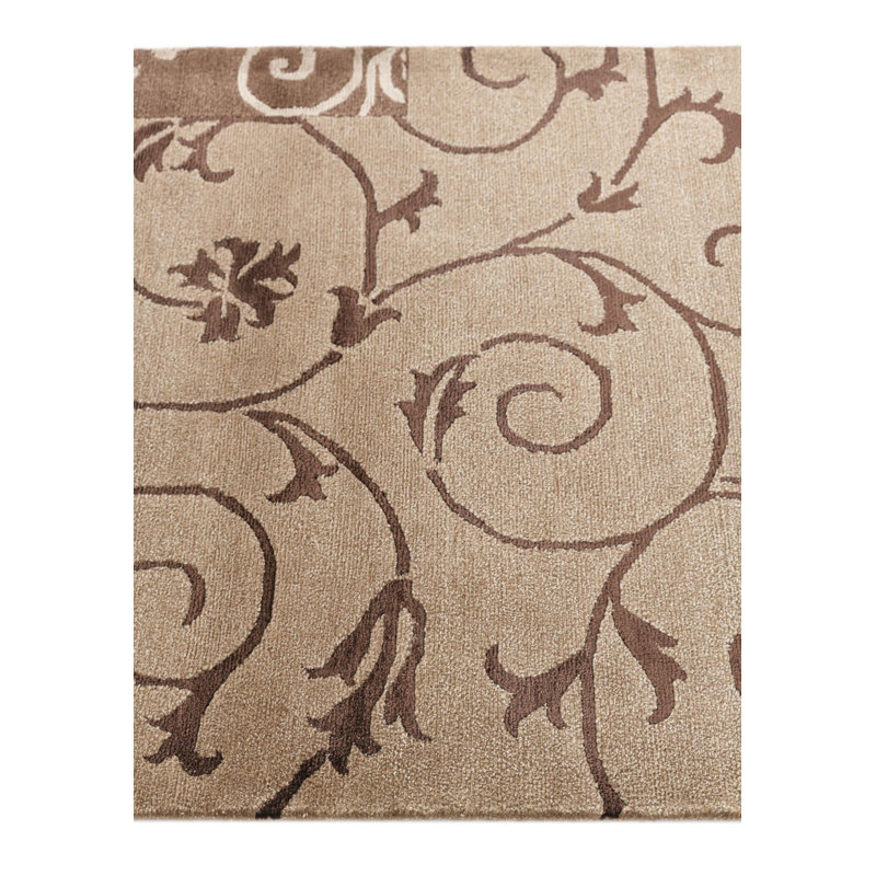 Tapis de couloir brun chocolat Howard