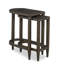 Monarch Solid Wood Nesting End Table