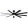 Wynd XL 9 - Blade Outdoor/ Indoor Smart Ceiling Fan with Remote Control and LED Light Kit Included, Works With Alexa and iOS / Android App