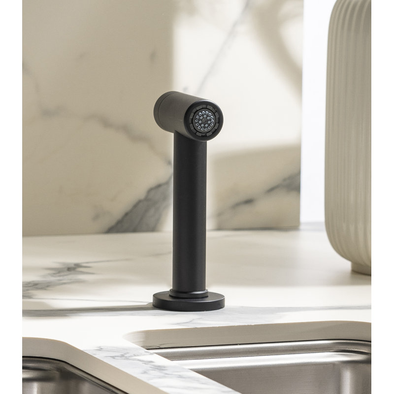 Click Modern Kitchen Hand Spray, Matte Black